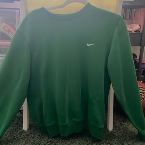 Green Nike crewneck